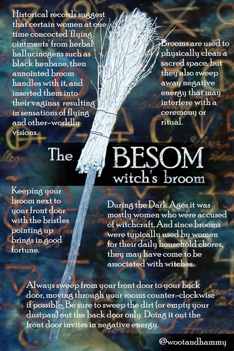 The Witch's Broom: A Powerful Talisman for Protection
